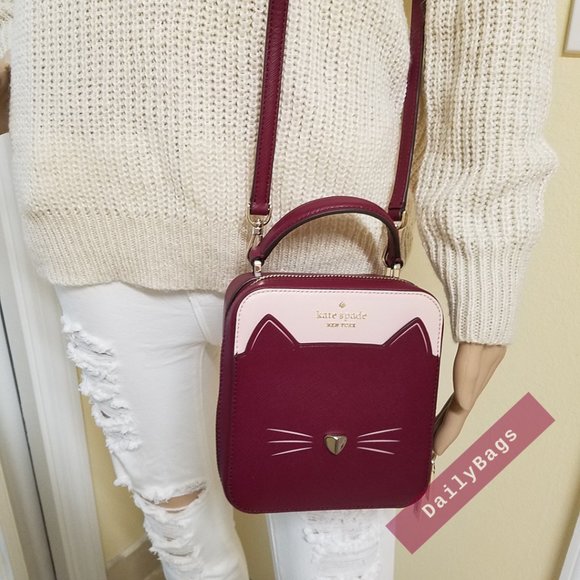 kate spade Bags Nwt Kate Spade Daisy Crossbody Meow Pink Multi